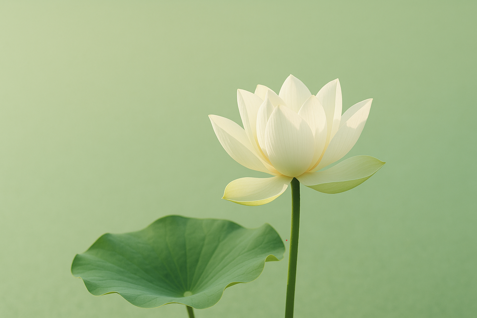 Peaceful meditation at sunrise